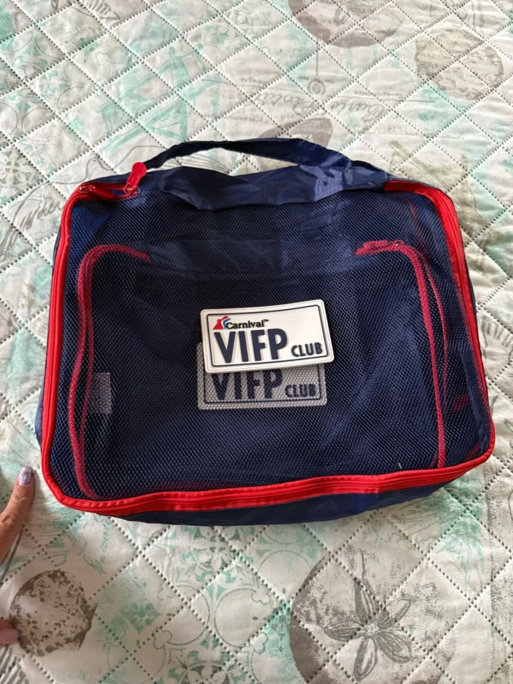 Carnival Cruise VIFP Gift Set: Travel Pouch Set & 5Shot Glasses & Cap